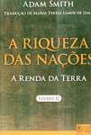 A Riqueza das Naes: A Renda da Terra - Livro II