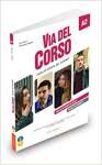 VIA DEL CORSO A2 EDIZIONE PER INSEGNANTI + DVD + CD AUDIO - sebo online