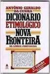 Dicionrio Etimolgico Nova Fronteira - sebo online