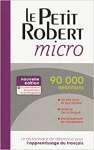 Le Petit Robert Micro: Dictionnaire D\'apprentissage De La Langue Francaise - sebo online