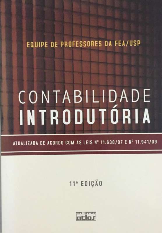 Contabilidade Introdutória (Livro-Texto)