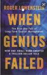 When Genius Failed: The Rise and Fall of Long Term Capital Management - sebo online