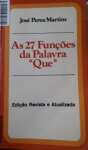 As 27 Funes Da Palavra \'\'Que\'\' - sebo online