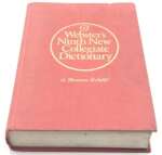 Webster\'s Ninth New Collegiate Dictionary - sebo online