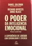 O PODER DA INTELIGENCIA EMOCIONAL - sebo online