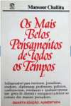 MAIS BELOS PENSAMENTOS DE TODOS OS TEMPOS, OS, V.1 - sebo online