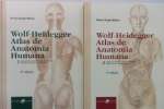 Wolf Heidegger Atlas de Anatomia Humana 2 Volumes - sebo online