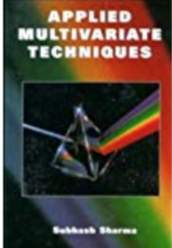 Livro APPLIED MULTIVARIATE TECHNIQUES SUBHASH SHARMA Sebo Online