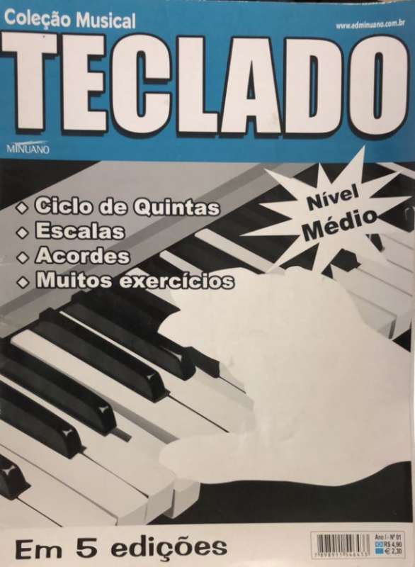TECLADO: MEU LIVRAO DE MUSICAS CLASSICAS - 1ªED.(2020) - Usborne