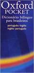 Dicionrio Bilngue Para Brasileiros - Coleo Oxford Pocket - sebo online