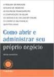 Como Abrir E Administrar Seu Proprio Negocio - sebo online