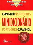 MINIDICIONARIO ESPANHOL - PORTUGUES - sebo online
