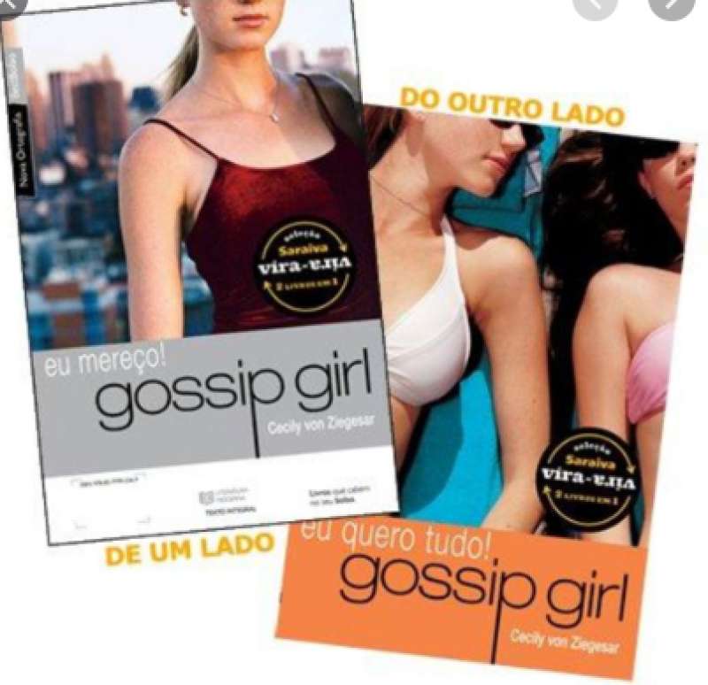 Livro: Gossip Girl - V. 03/Gossip Girl - V. 04 - Vira-Vira - CECILY VON  ZIEGESAR - Sebo Online Container Cultura